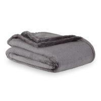 slide 12 of 13, Berkshire Blanket Long Pile Velvetloft Plush, 50 in x 70 in, Castle Rock, 50 in