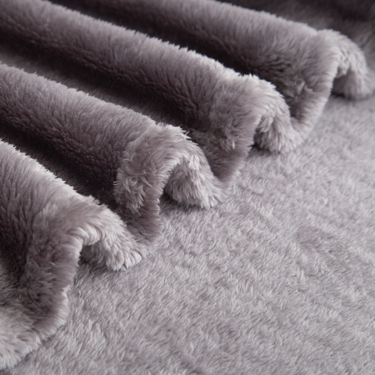 slide 4 of 13, Berkshire Blanket Long Pile Velvetloft Plush, 50 in x 70 in, Castle Rock, 50 in