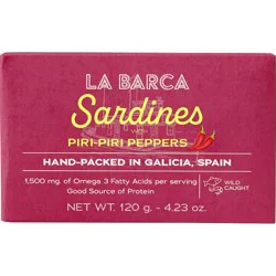 La Barca Sardines In Extra Virgin Olive Oil With Piri Piri