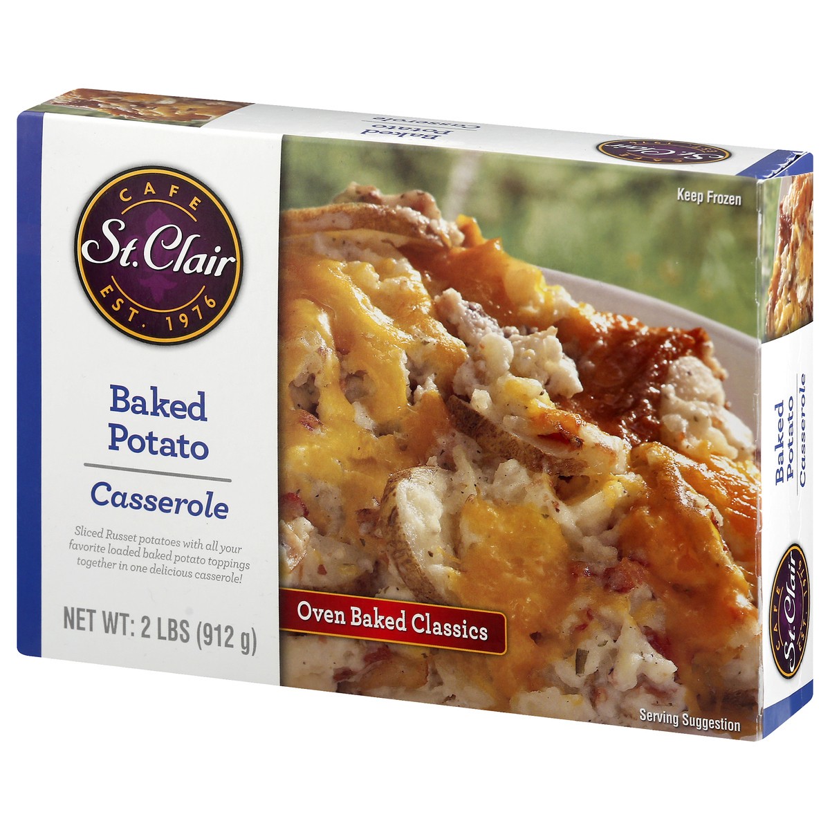 slide 8 of 13, St. Clair Baked Potato Casserole 2 lb, 2 lb