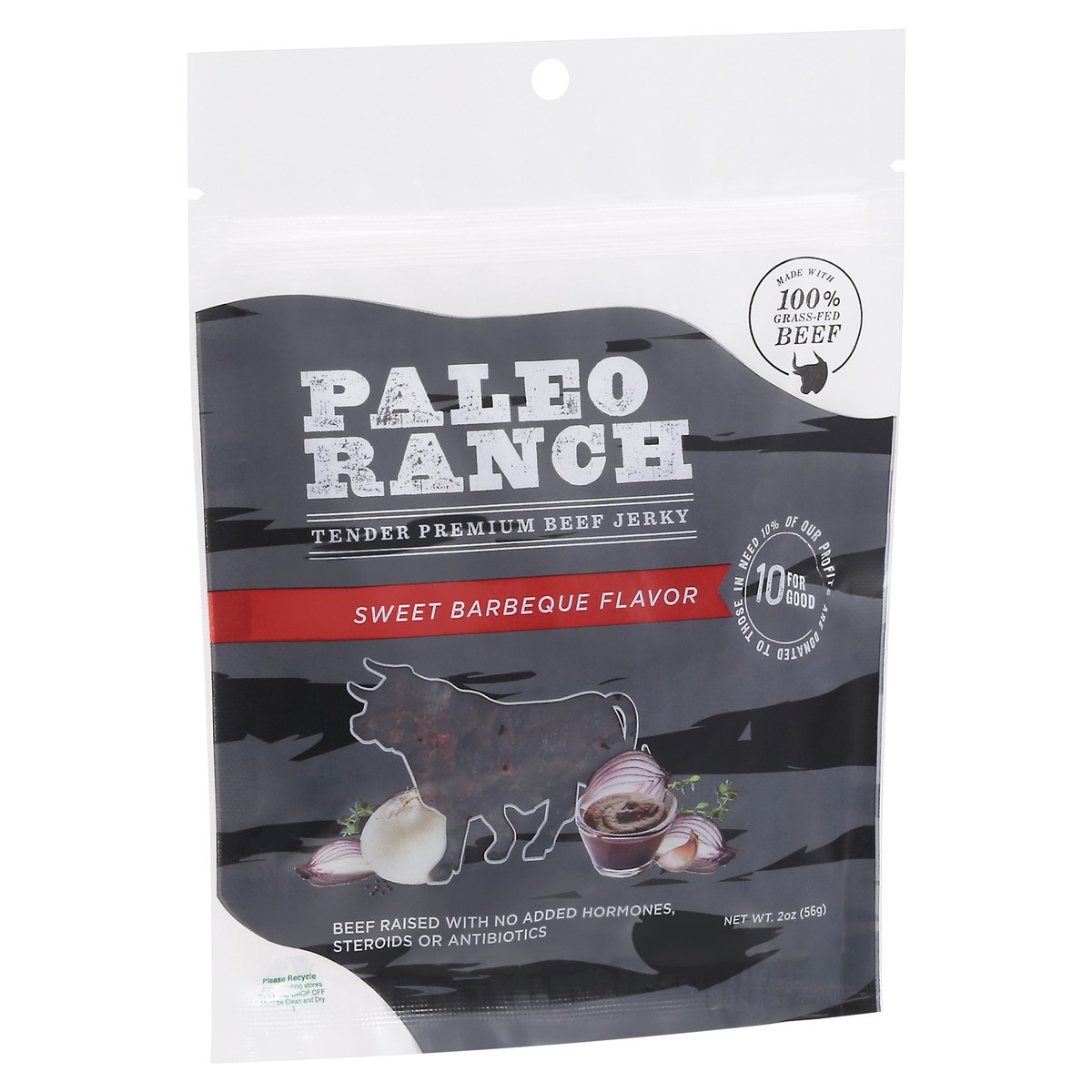 slide 7 of 13, Paleo Ranch Tender Premium Sweet Barbeque Flavor Beef Jerky 2 oz, 2 oz