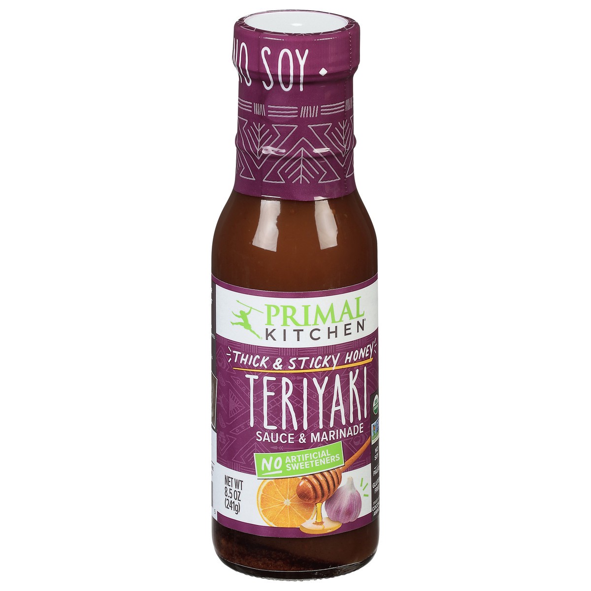 slide 7 of 13, Primal Kitchen No Soy Honey Teriyaki Sauce - 8.5 oz, 8.5 oz