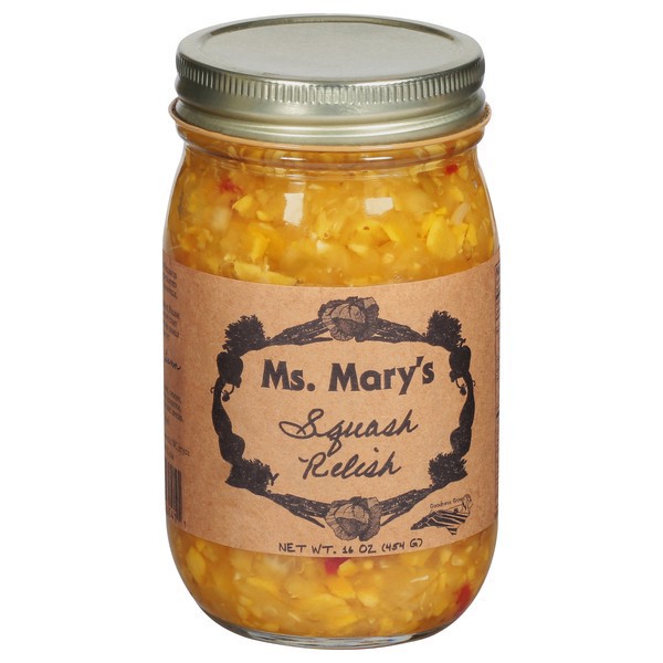 slide 1 of 1, Ms Marys Squash Relish, 16 oz