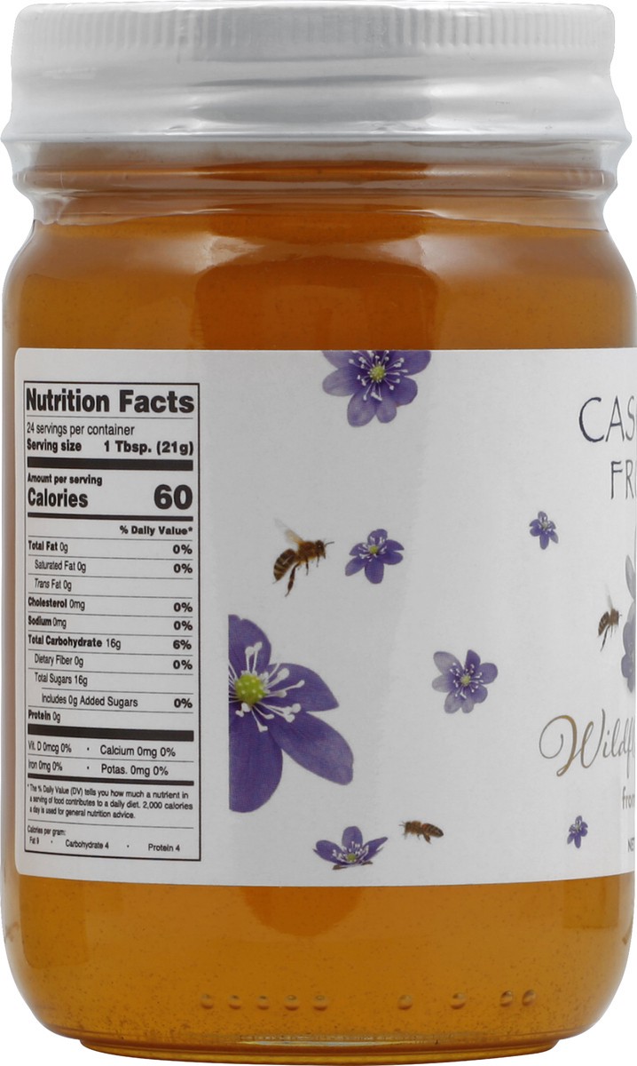 slide 3 of 6, Cascadia Fruit Co. Wildflower Honey, 18 oz