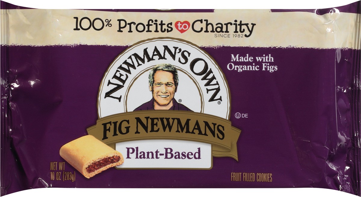 slide 4 of 11, Newman's Own Fig Newmans Plant Based Fruit Filled Cookies 10 oz, 10 oz