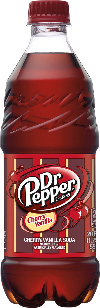 slide 7 of 9, Dr Pepper Cherry Vanilla Soda- 20 fl oz, 20 fl oz