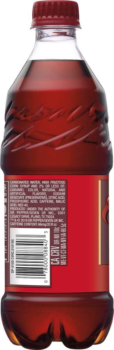 slide 8 of 9, Dr Pepper Cherry Vanilla Soda- 20 fl oz, 20 fl oz