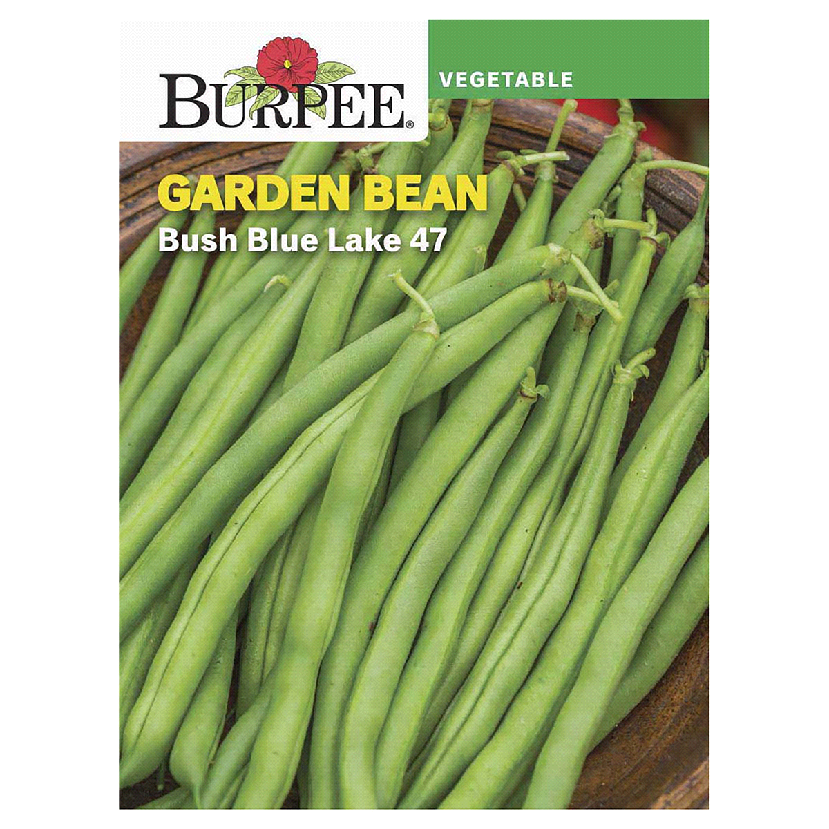 slide 1 of 5, Burpee Bean Bush Blue Lake 47 Seeds, 1 ct