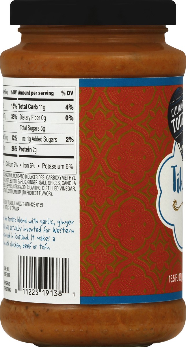 slide 3 of 6, Culinary Tours Sauce Cooking Indian Tikka Masala, 13.5 oz