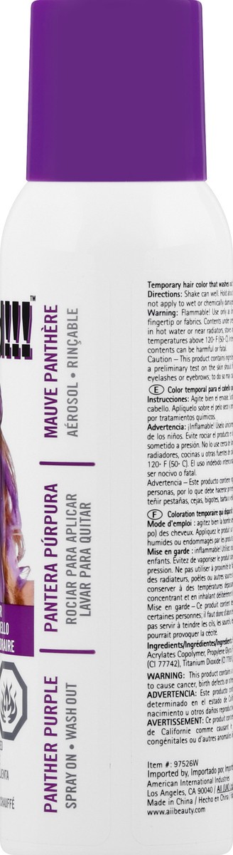 slide 2 of 11, B Wild Panther Purple Temporary Hair Color 100 gr, 1 ct