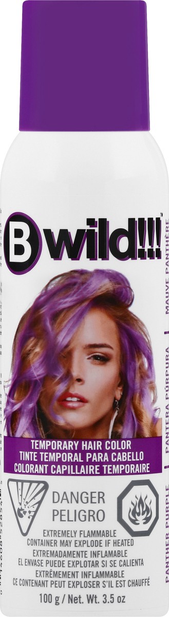 slide 9 of 11, B Wild Panther Purple Temporary Hair Color 100 gr, 1 ct