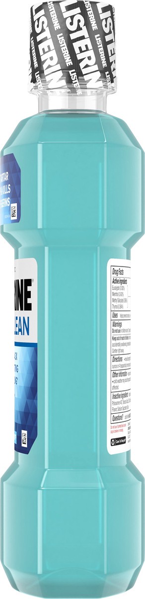 slide 7 of 7, Listerine Ultraclean Oral Care Antiseptic Mouthwash, Everfresh Technology to Help Fight Bad Breath, Gingivitis, Plaque & Tartar, ADA-Accepted Tartar Control Oral Rinse, Arctic Mint, 500 mL, 500 ml