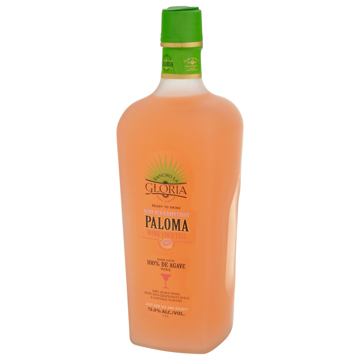 slide 2 of 9, Rancho La Gloria Ruby Red Grapefruit Paloma 1.5 lt, 1.5 l