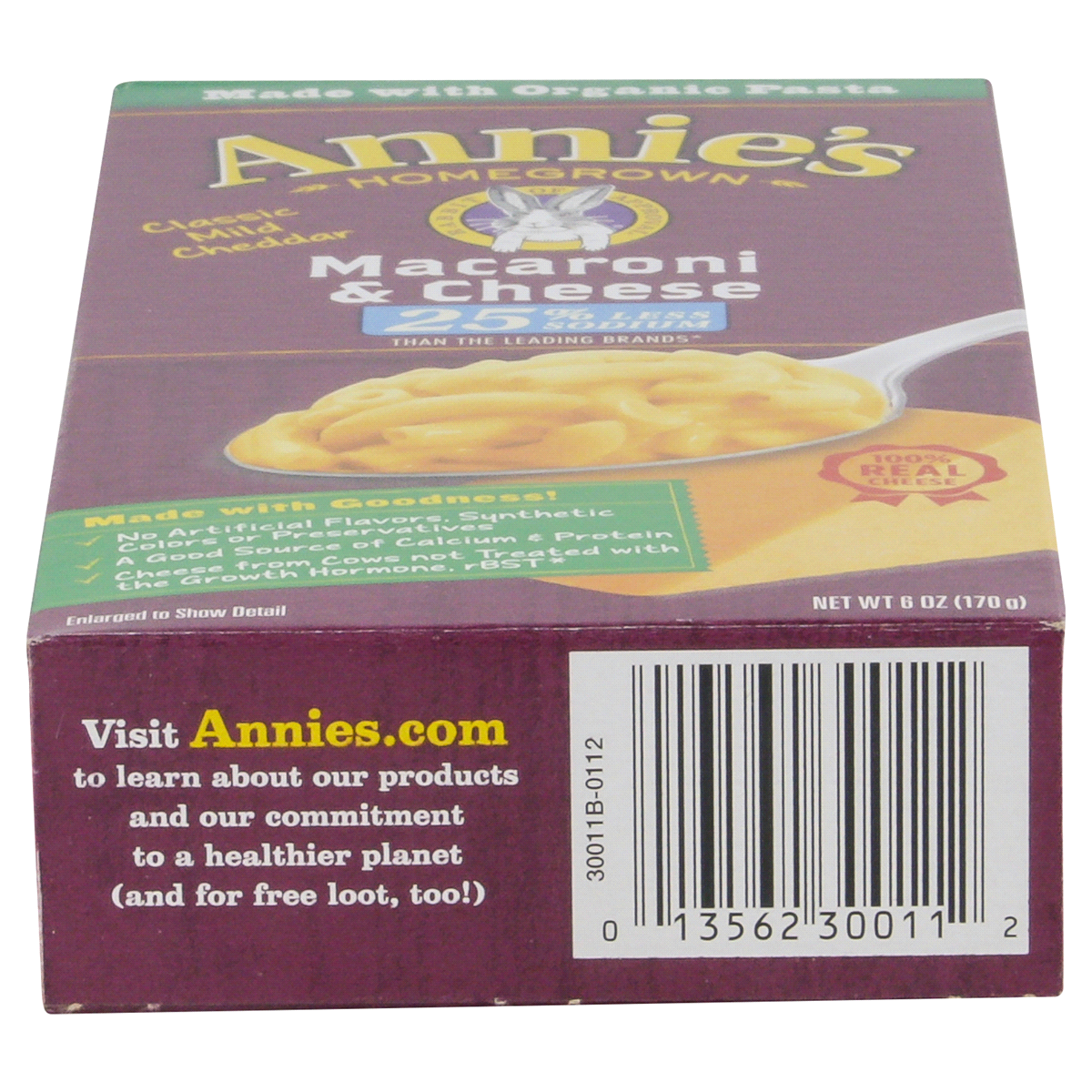Annie's Low Sodium Macaroni & Cheese 6 oz Shipt