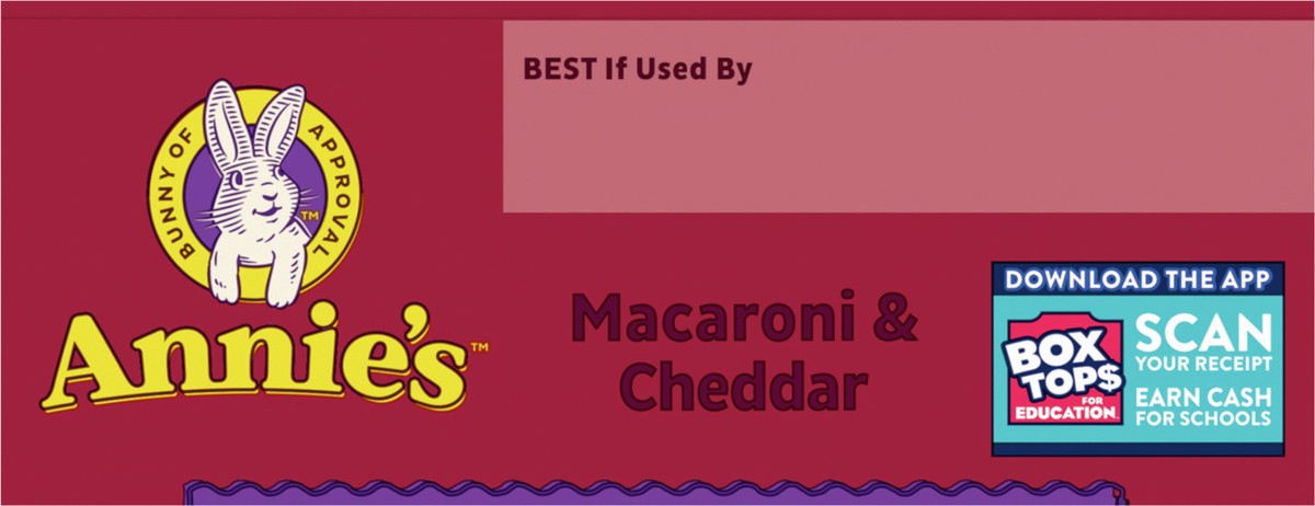 slide 8 of 9, Annie's Annie''s Reduced Sodium Cheddar Macaroni & Cheese Dinner with Organic Pasta, 6 OZ, 6 oz