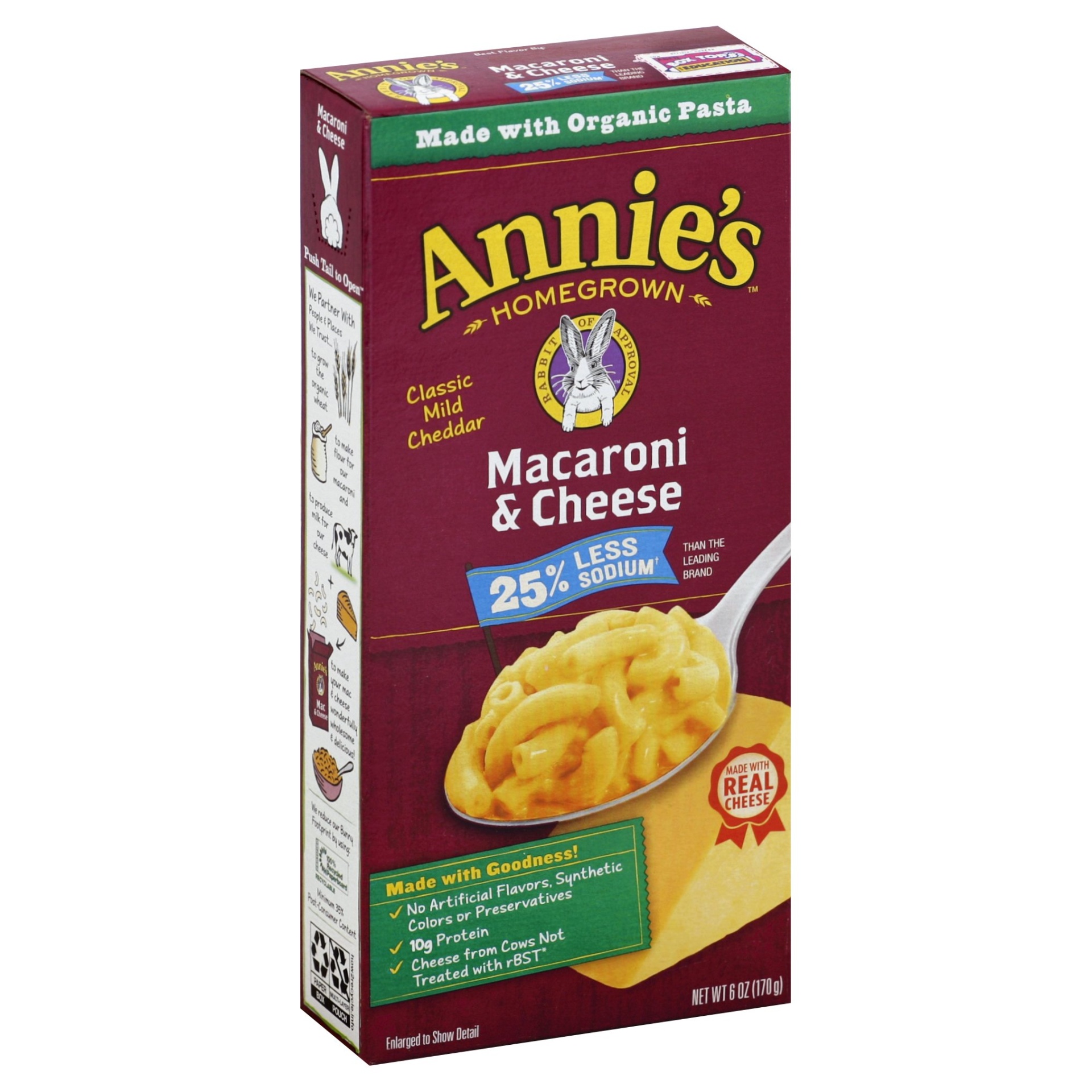 Annie's Low Sodium Macaroni & Cheese 6 oz Shipt