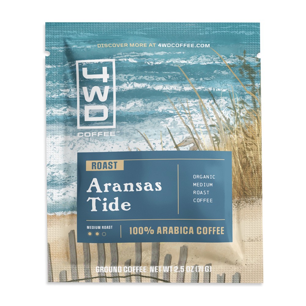 slide 1 of 1, 4Wd Coffee - Aransas Tide Ground Med Rst- 2.5 oz, 2.5 oz
