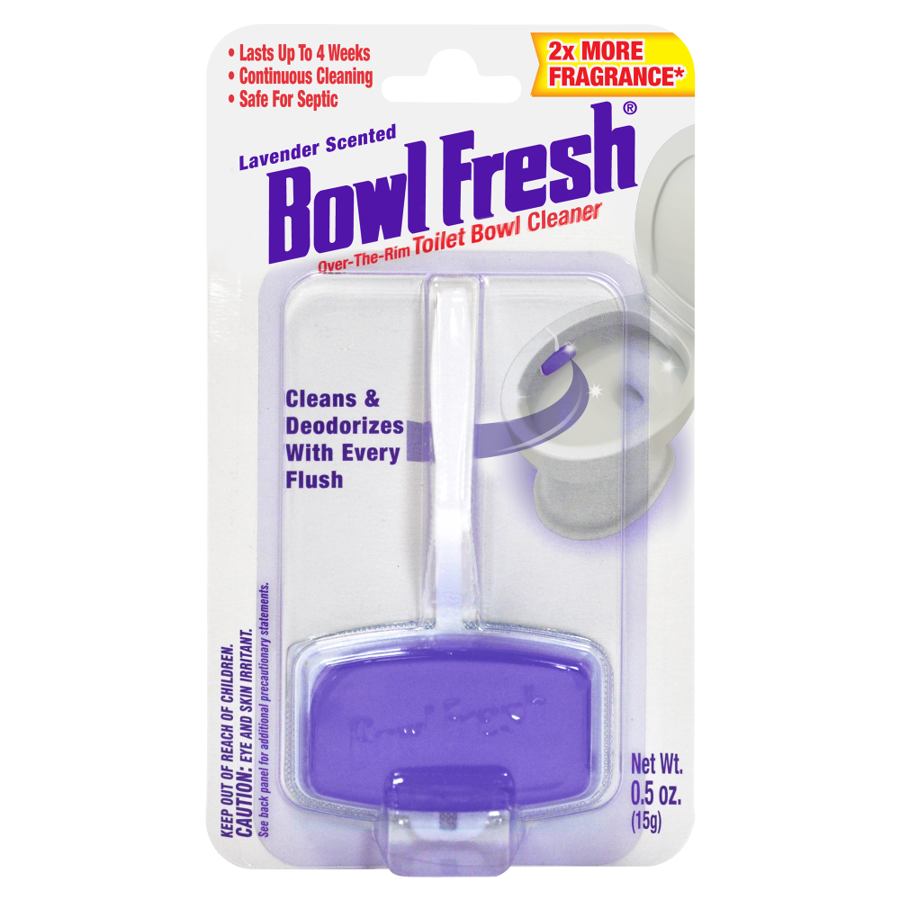 slide 1 of 1, Ty-D-Bol Gel Toilet Bowl Deoderizer Lavender, 1 ct