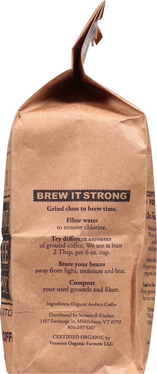 slide 5 of 12, Vermont Coffee Company Organic Dark Whole Bean Coffee 16 oz, 16 oz