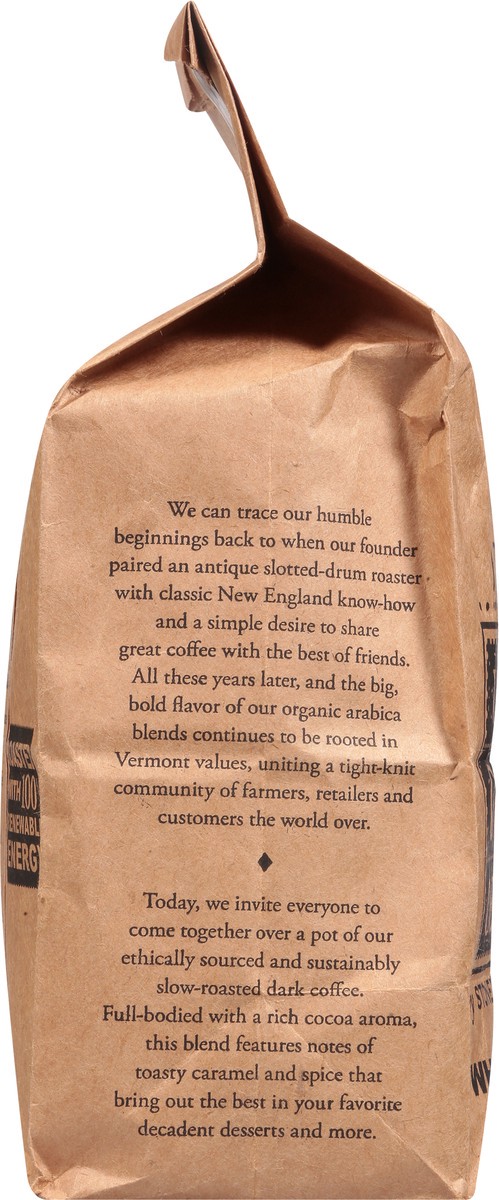 slide 9 of 12, Vermont Coffee Company Organic Dark Whole Bean Coffee 16 oz, 16 oz