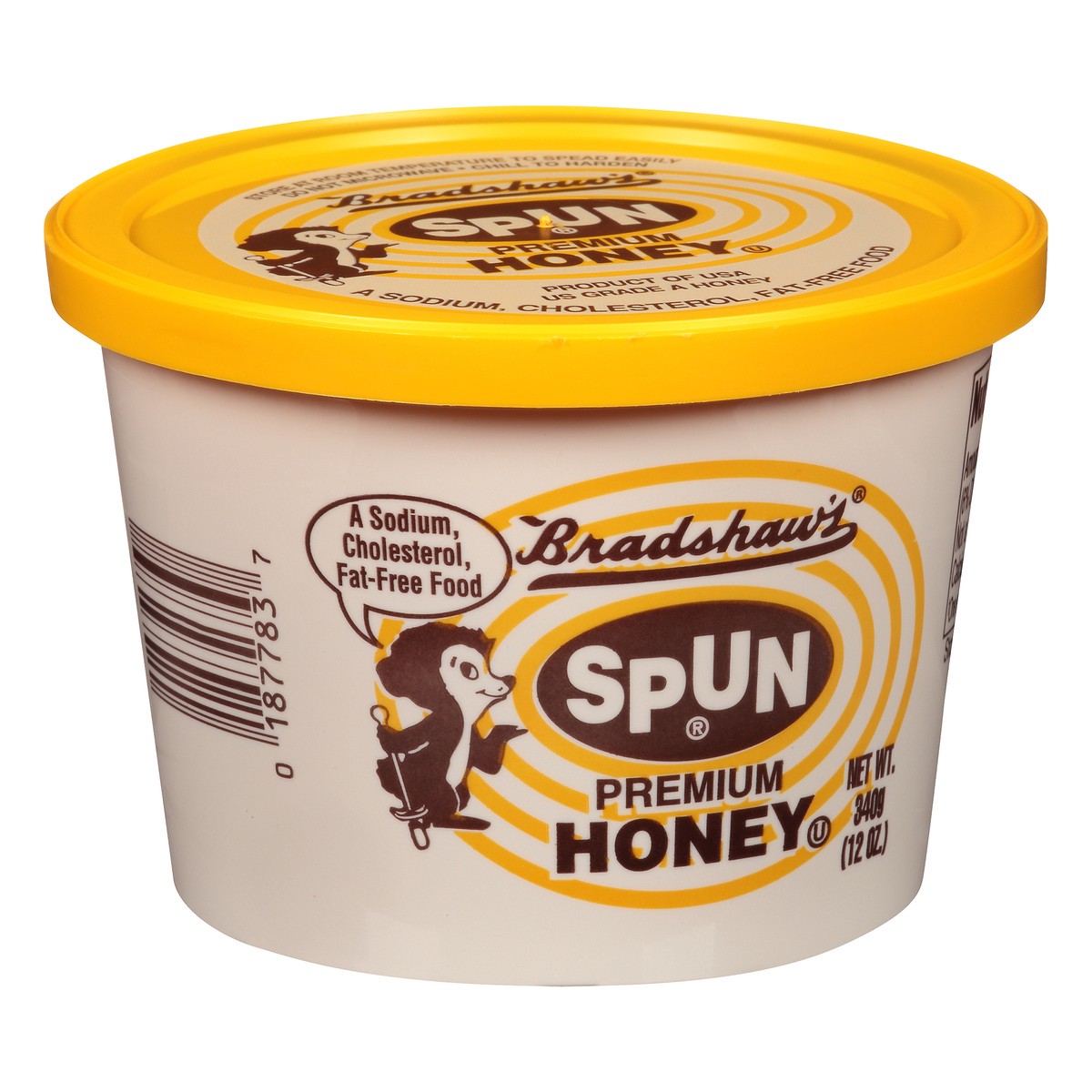 slide 8 of 8, Bradshaws Spun Premium Honey 12 gr, 12 oz