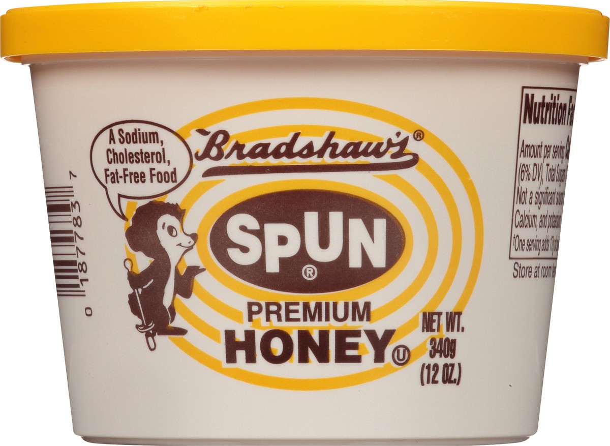 slide 7 of 8, Bradshaws Spun Premium Honey 12 gr, 12 oz