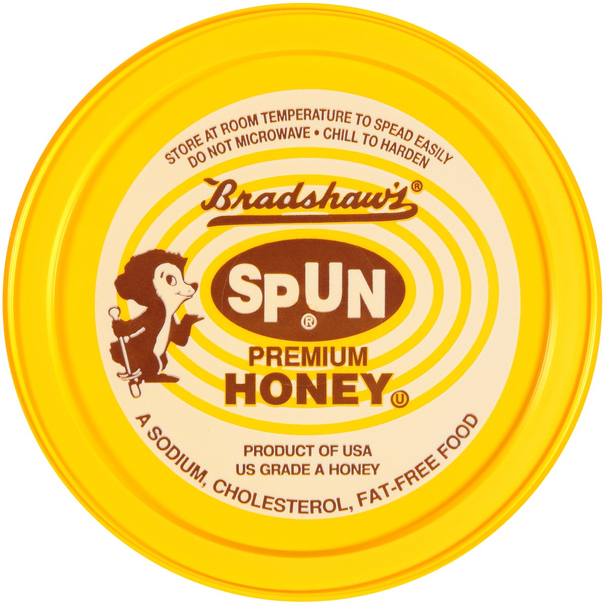 slide 3 of 8, Bradshaws Spun Premium Honey 12 gr, 12 oz