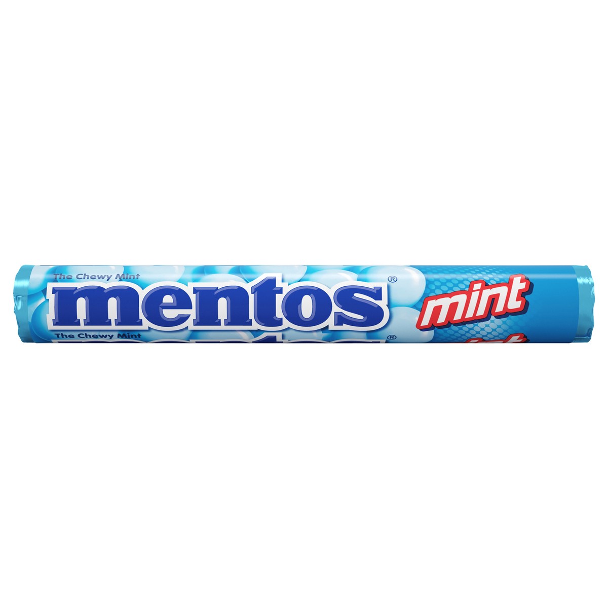 slide 2 of 7, Mentos Chewy Mint Flavored Candy Roll, 1.32 oz