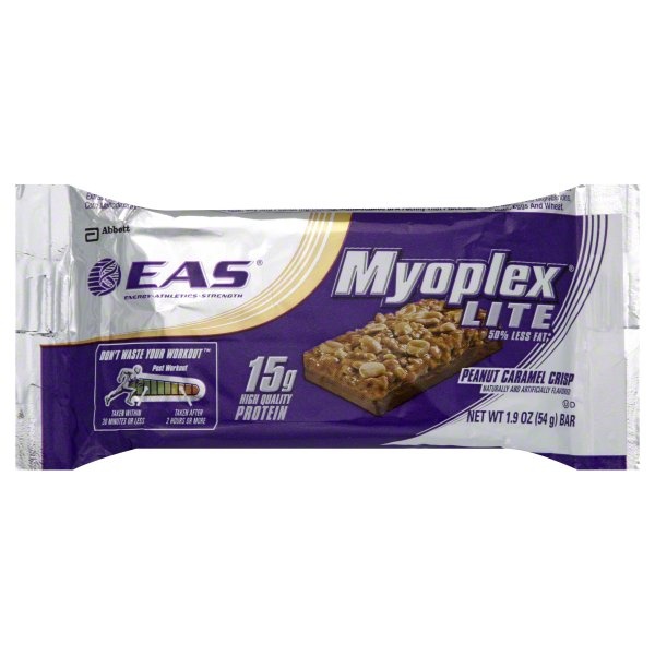 slide 1 of 6, EAS Protein Bar, Peanut Caramel Crisp, 1.9 oz