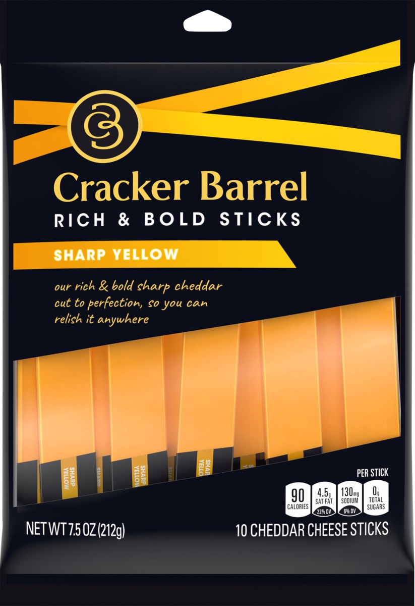 slide 7 of 8, Cracker Barrel Cheese, 7.5 oz