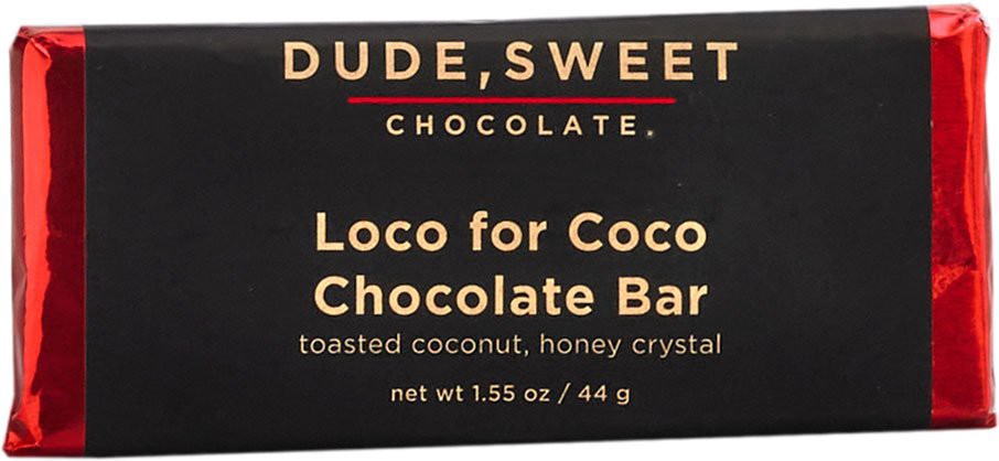 slide 1 of 1, Dude Sweet Loco for Coco Chocolate Bar, 1.55 oz