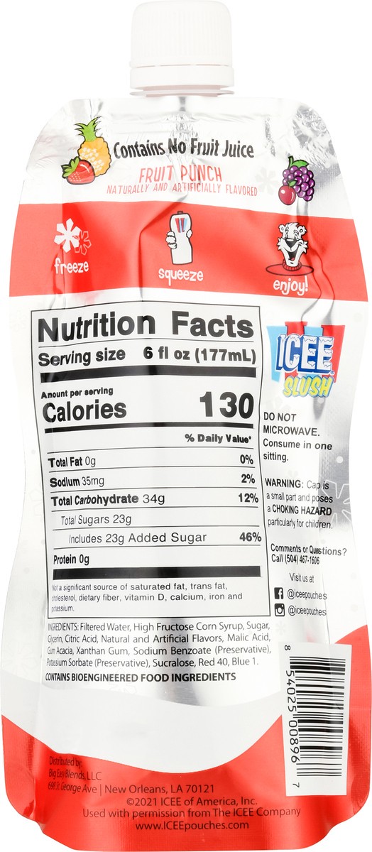 slide 6 of 13, Ice Fruit Punch Slush - 6 fl oz, 6 fl oz