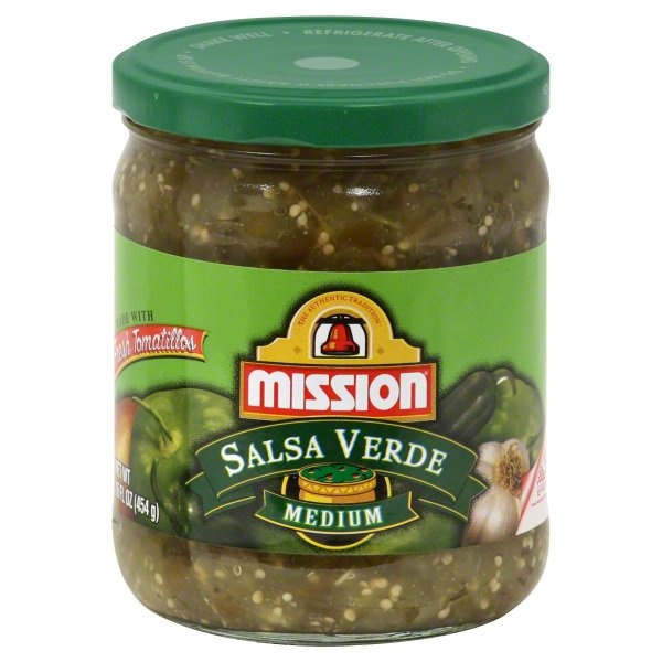 slide 1 of 1, Mission Salsa Verde, 16 oz