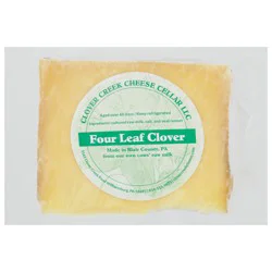 Clover Creek Cheese Cellar Four Leaf Clover Cheese 6 oz