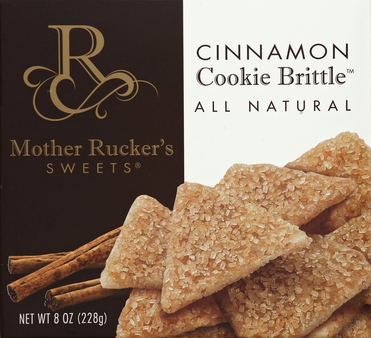 slide 4 of 4, Mother Ruckers Sweets Cookie Brittle 8 oz, 8 oz