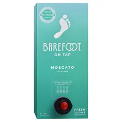 Barefoot Cellars On Tap Moscato White Wine 3L
