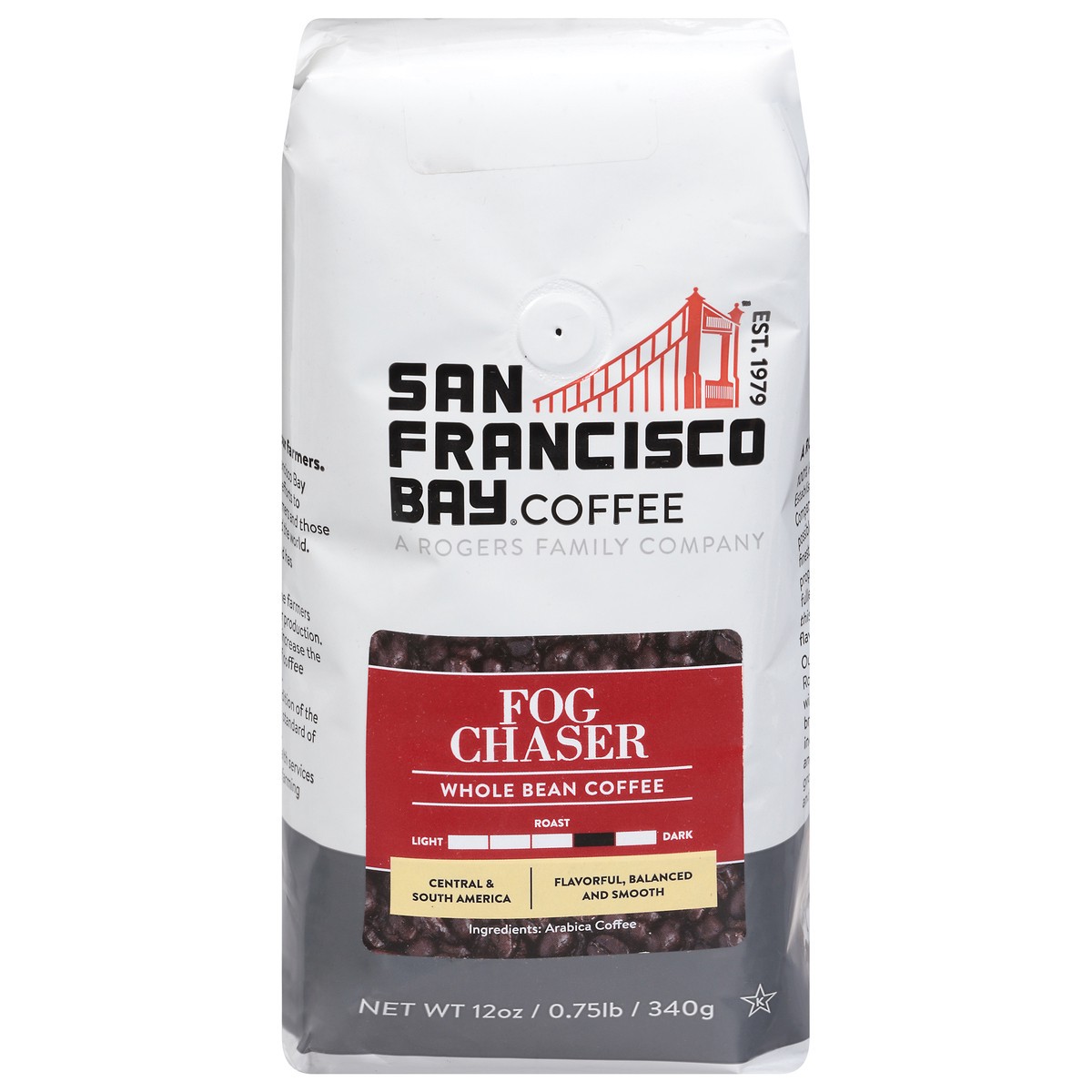 slide 1 of 13, SF Bay Coffee Whole Bean Fog Chaser Coffee 12 oz, 12 oz