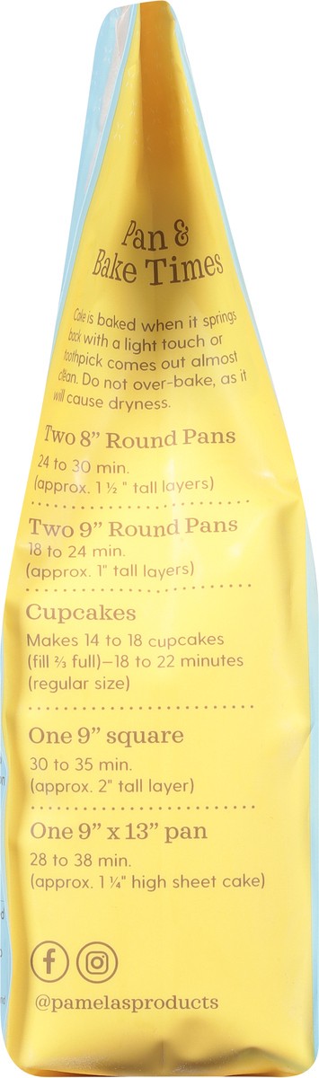 slide 7 of 9, Pamela's Classic Vanilla Cake Mix 21 oz, 21 oz