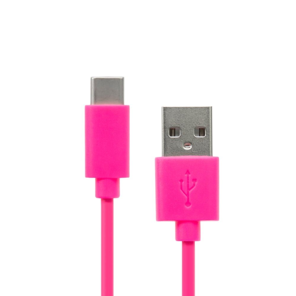 slide 1 of 1, Cellcandy Type C Cable - Pink, 1 ct