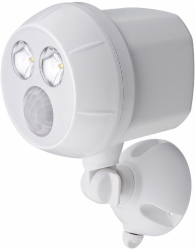 slide 1 of 1, Mr. Beams Ultrabright Led Wireless Motion Sensor Spotlight - White, 6.5 in x 4.5 in x 3.5 in