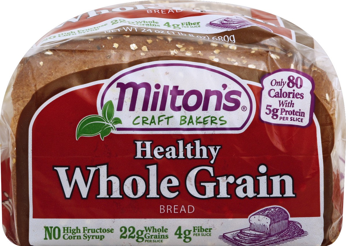 slide 1 of 6, Milton's Bread 24 oz, 24 oz