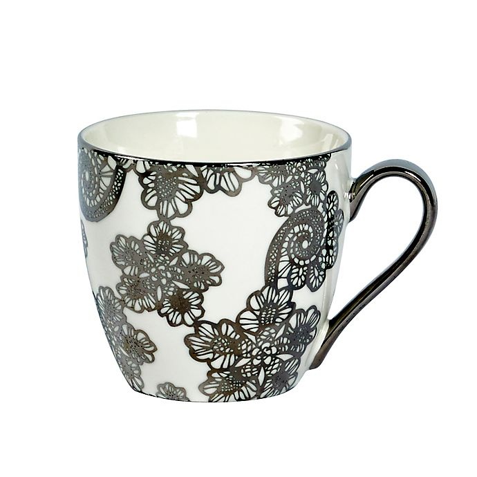 slide 1 of 1, Studio TU Lacey Porcelain Mug, 1 ct