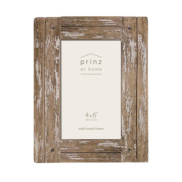 slide 1 of 1, Prinz Homestead Wood Frame - Natural, 4 in x 6 in