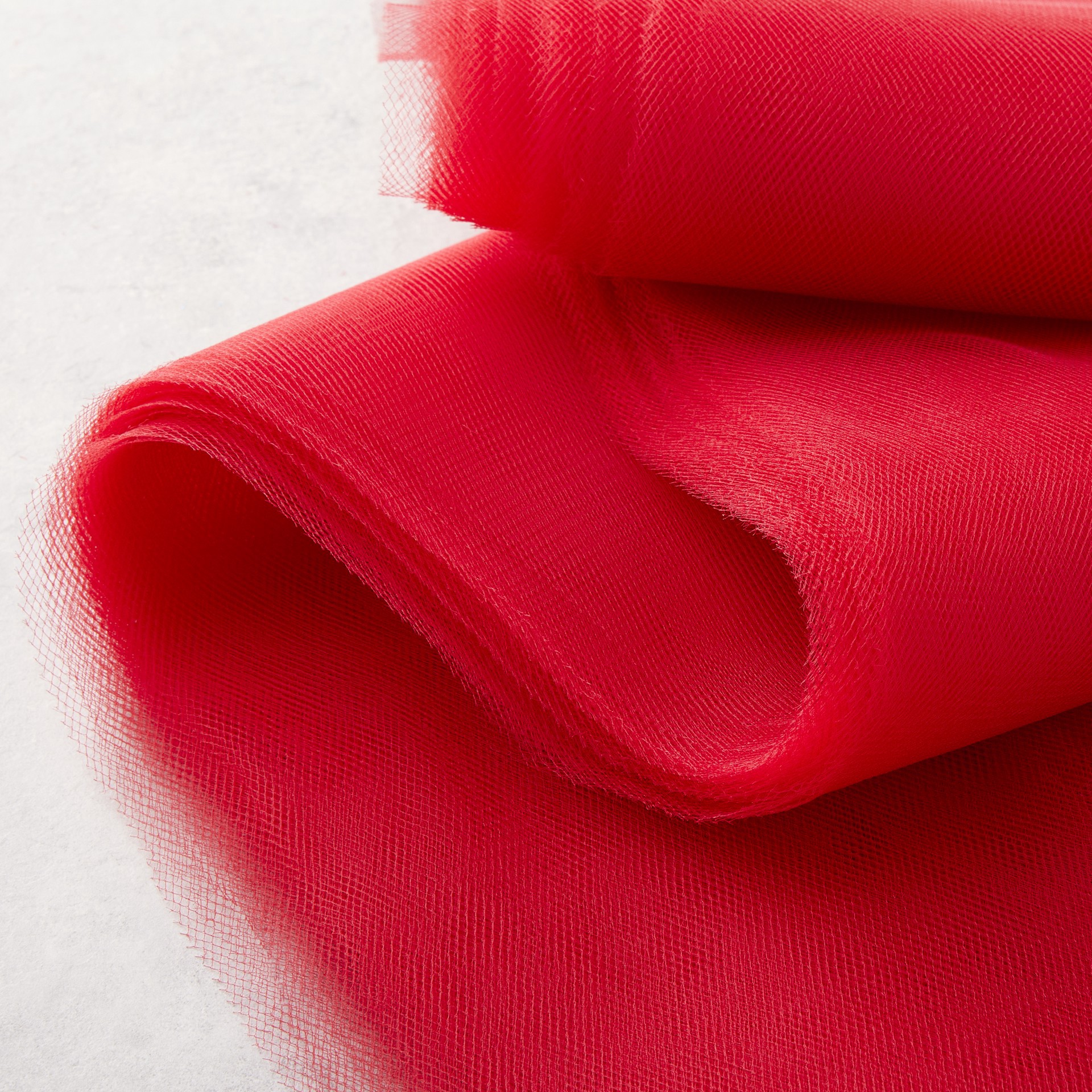 slide 3 of 3, Red Pre-Cut Tulle Strips By Celebrate It, 5 in x 32 in