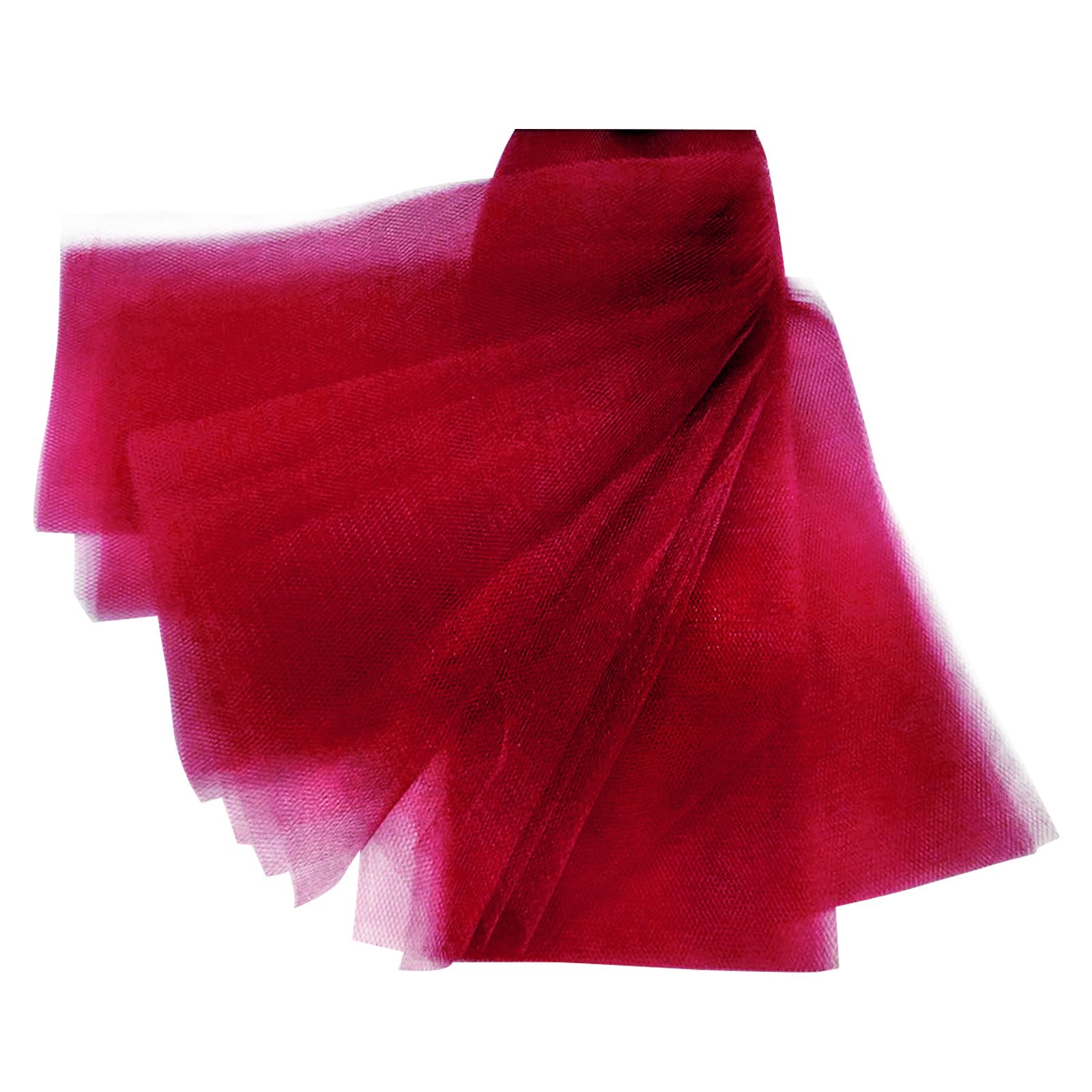 slide 2 of 3, Red Pre-Cut Tulle Strips By Celebrate It, 5 in x 32 in