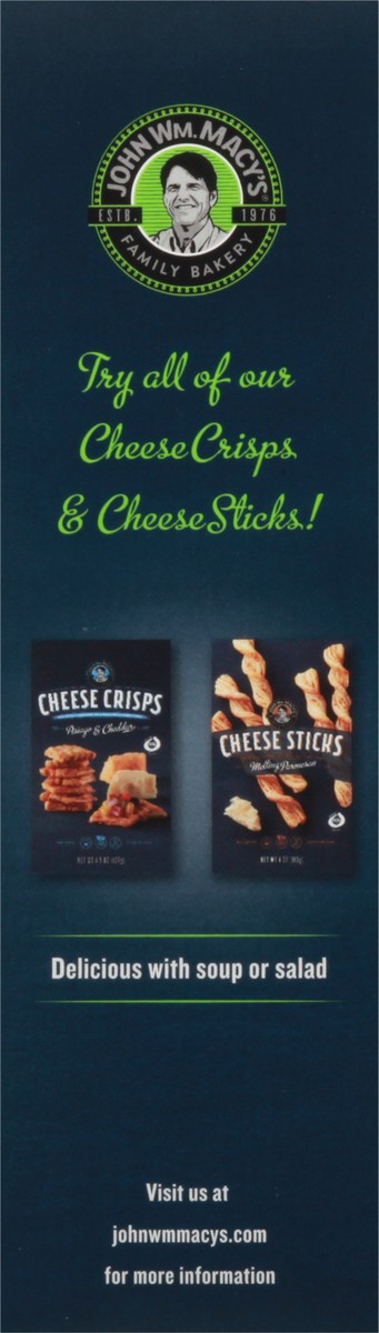 slide 4 of 9, John Wm. Macy's Cheddar Scallion Cheese Sticks, 4 oz