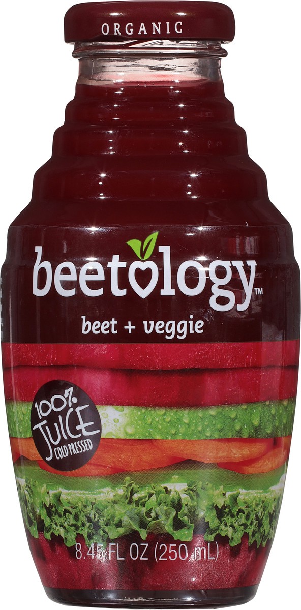 slide 5 of 9, Beetology Beet & Veggie Juice Organic - 8.45 fl oz, 8.45 fl oz