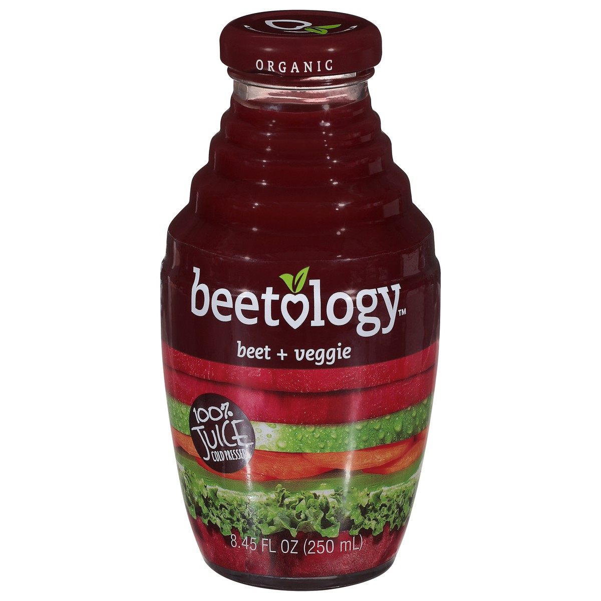 slide 1 of 9, Beetology Beet & Veggie Juice Organic - 8.45 fl oz, 8.45 fl oz