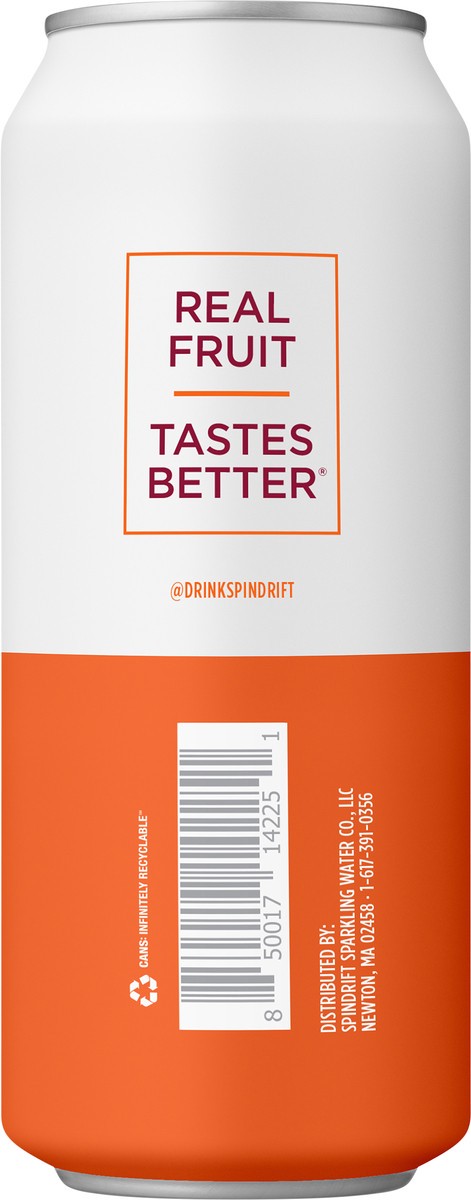 slide 2 of 4, Spindrift Blood Orange Tangerine Sparkling Water Can - 16 fl oz, 16 fl oz