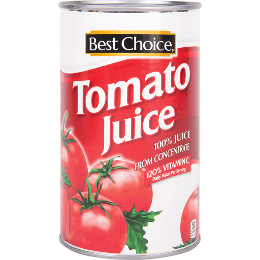 slide 1 of 1, Best Choice 100% Tomato Juice Can - 46 oz, 46 oz